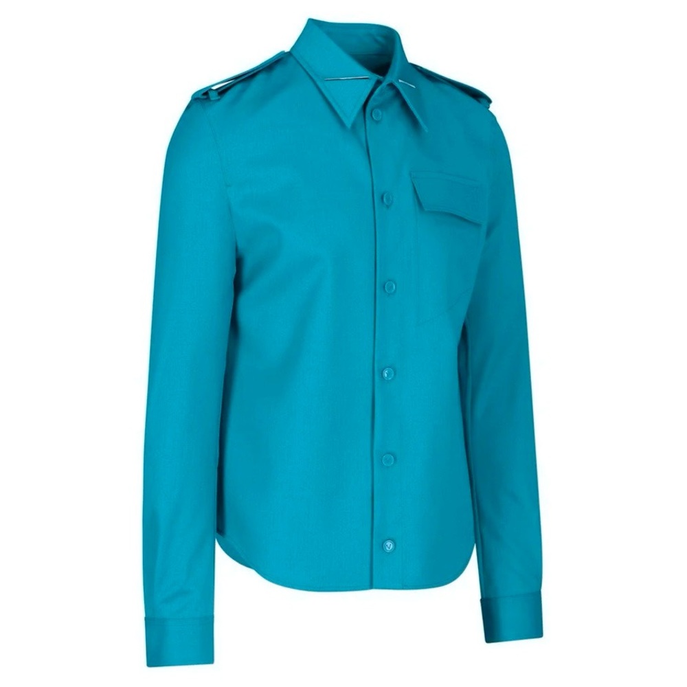 Bottega Veneta Wool Epaulette Shirt - Picture 6 of 7